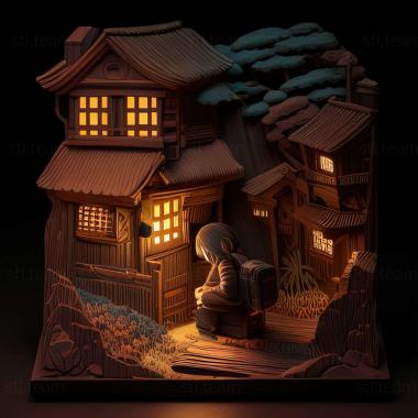 3D модель Игра Йомавари Ночью в одиночестве (STL)